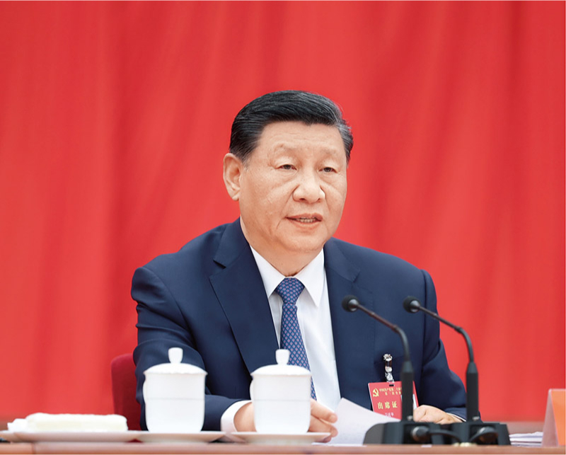 　　中國共產(chǎn)黨第二十屆中央委員會(huì)第三次全體會(huì)議，于2024年7月15日至18日在北京舉行。中央委員會(huì)總書記習(xí)近平作重要講話。 新華社記者 鞠鵬/攝